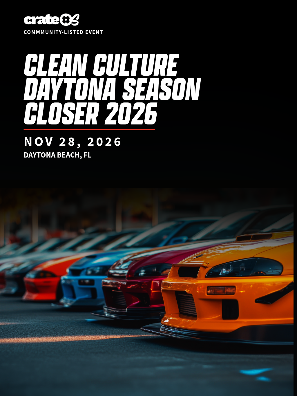 Clean Culture Daytona Season Closer 2026