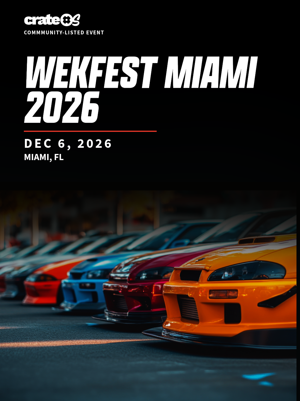 Wekfest Miami 2026