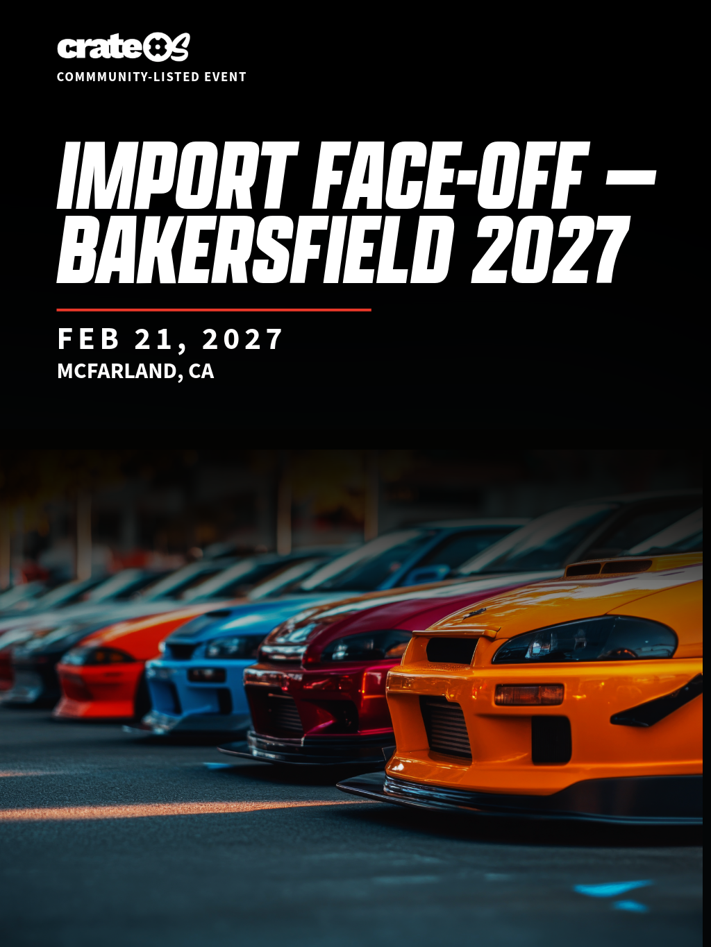 Import Face-Off — Bakersfield 2027