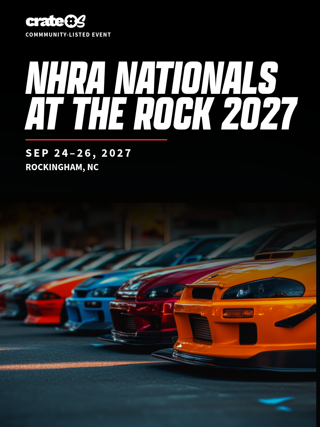 NHRA Nationals at The Rock 2027