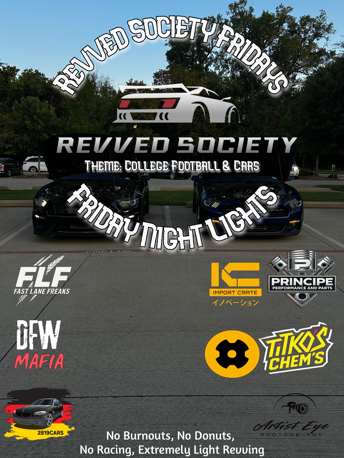 Revved Society Fridays | Friday Night Lights