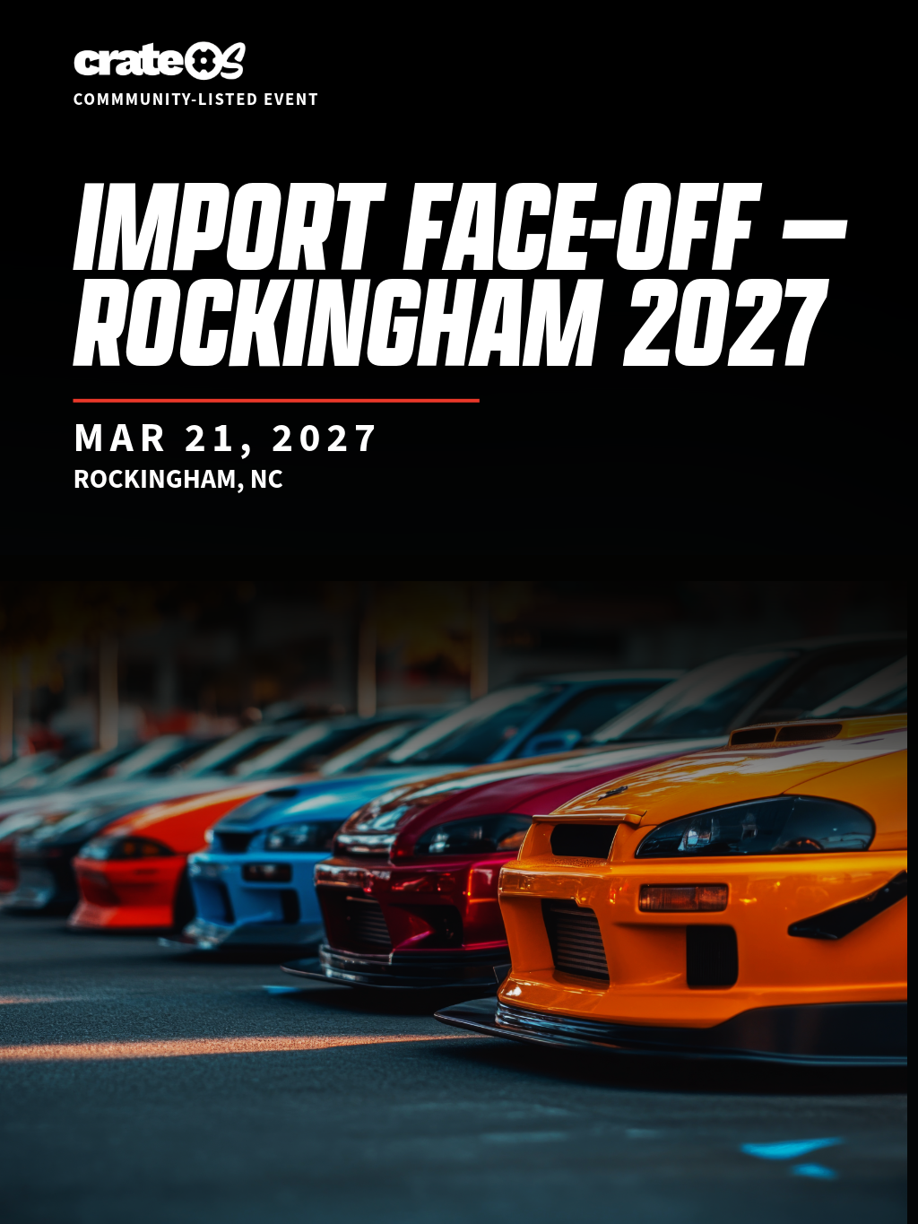 Import Face-Off — Rockingham 2027
