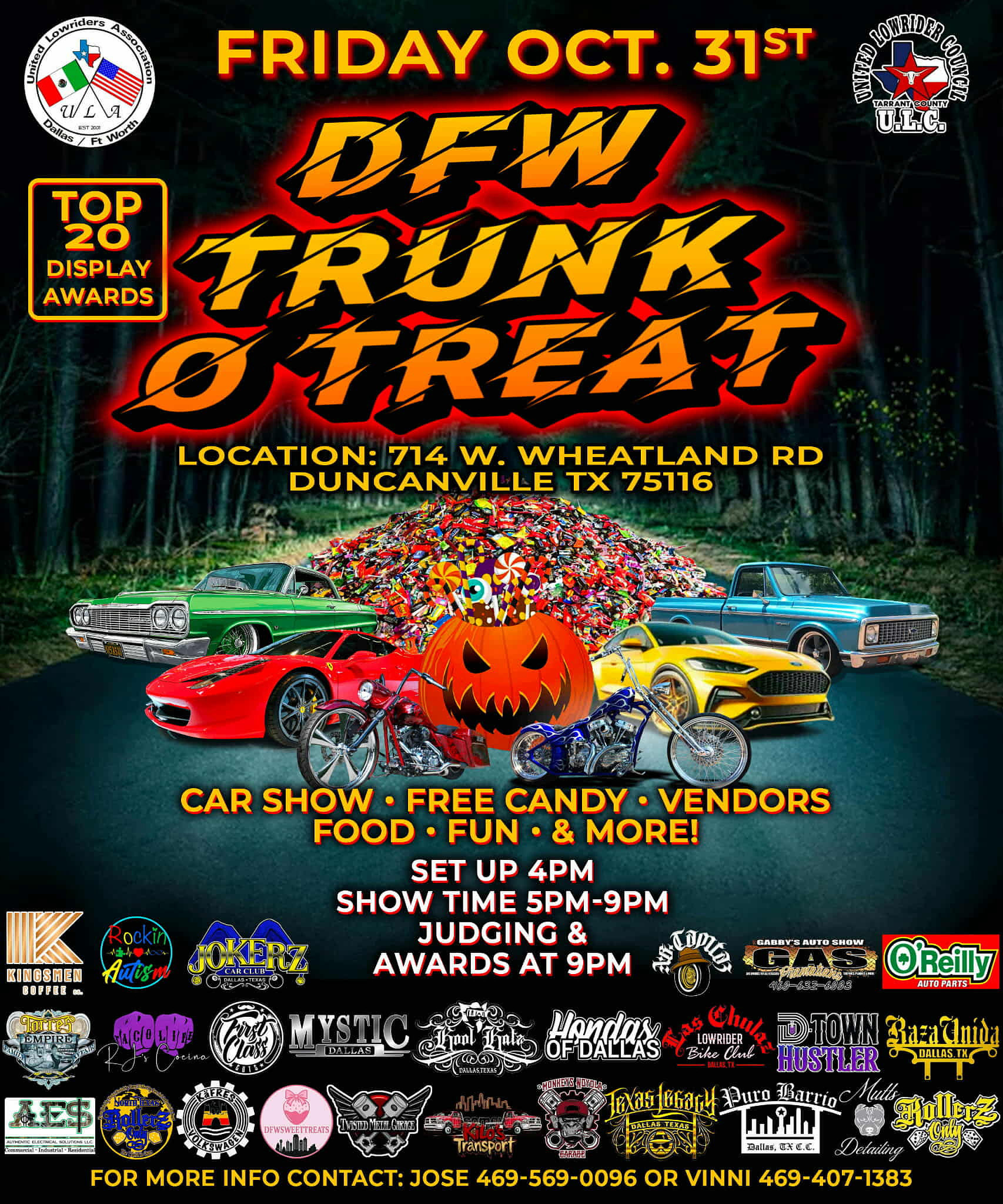 🎃 Trunk or Treat Car Meet