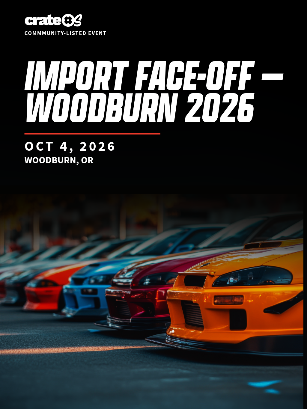 Import Face-Off — Woodburn 2026