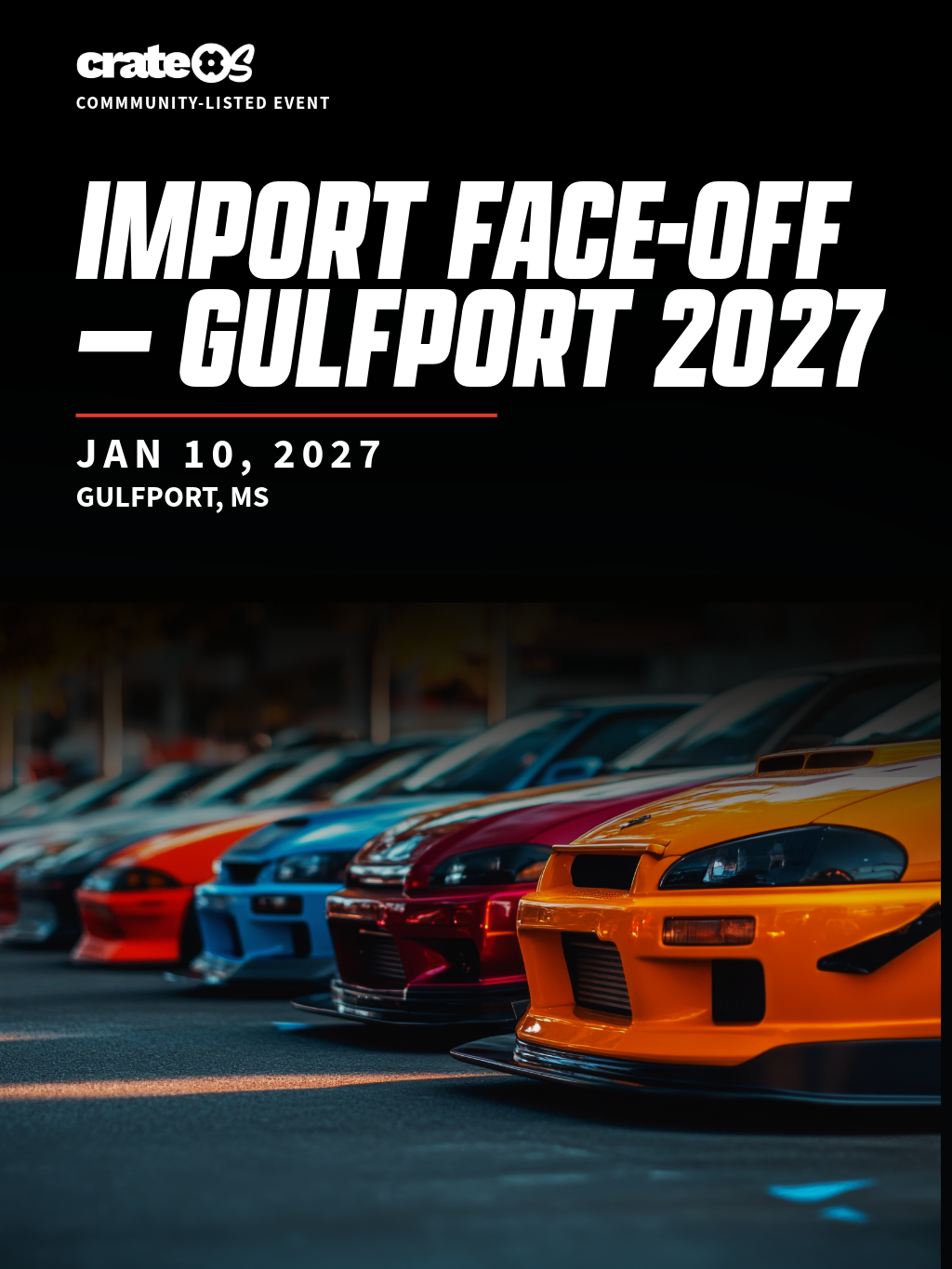 Import Face-Off — Gulfport 2027