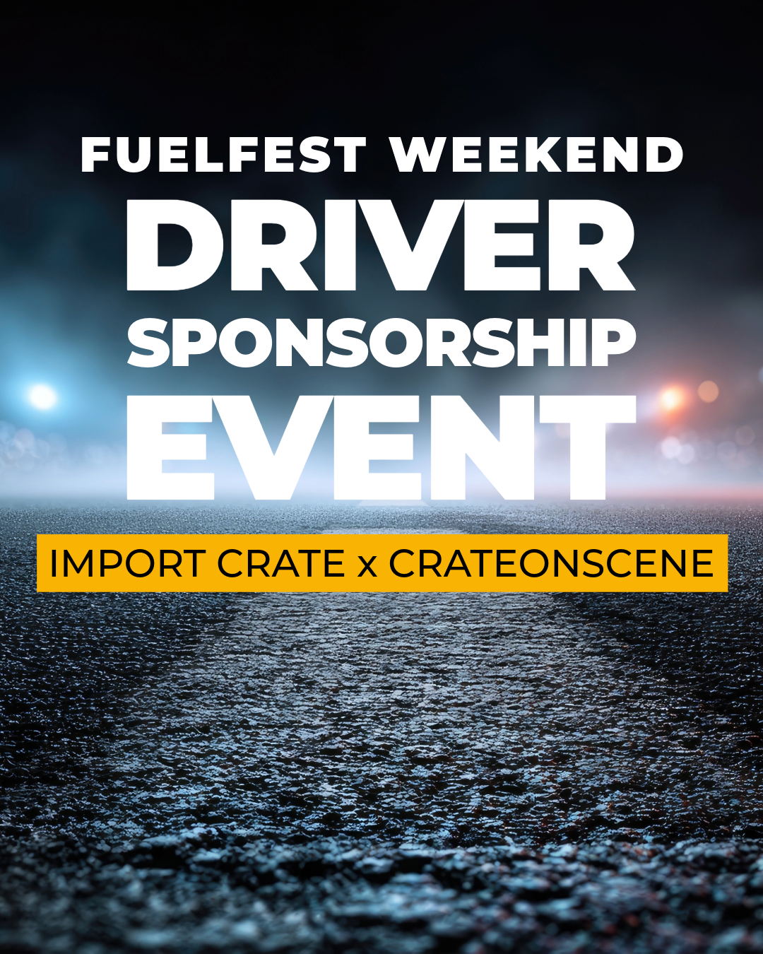 Driver Sponsorship Event - FuelFest Dallas