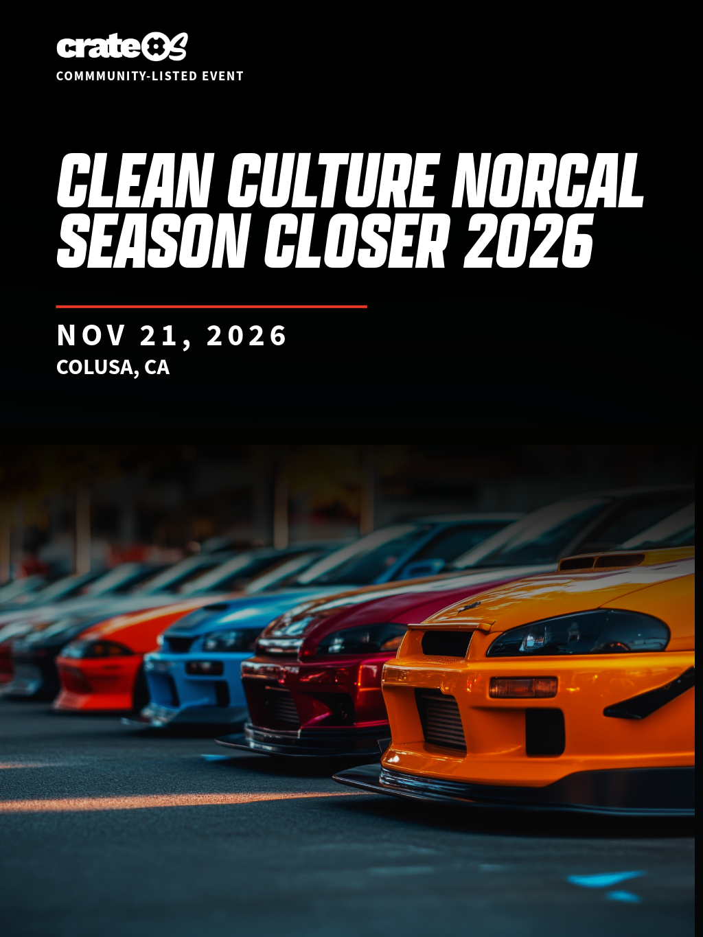 Clean Culture NorCal Season Closer 2026