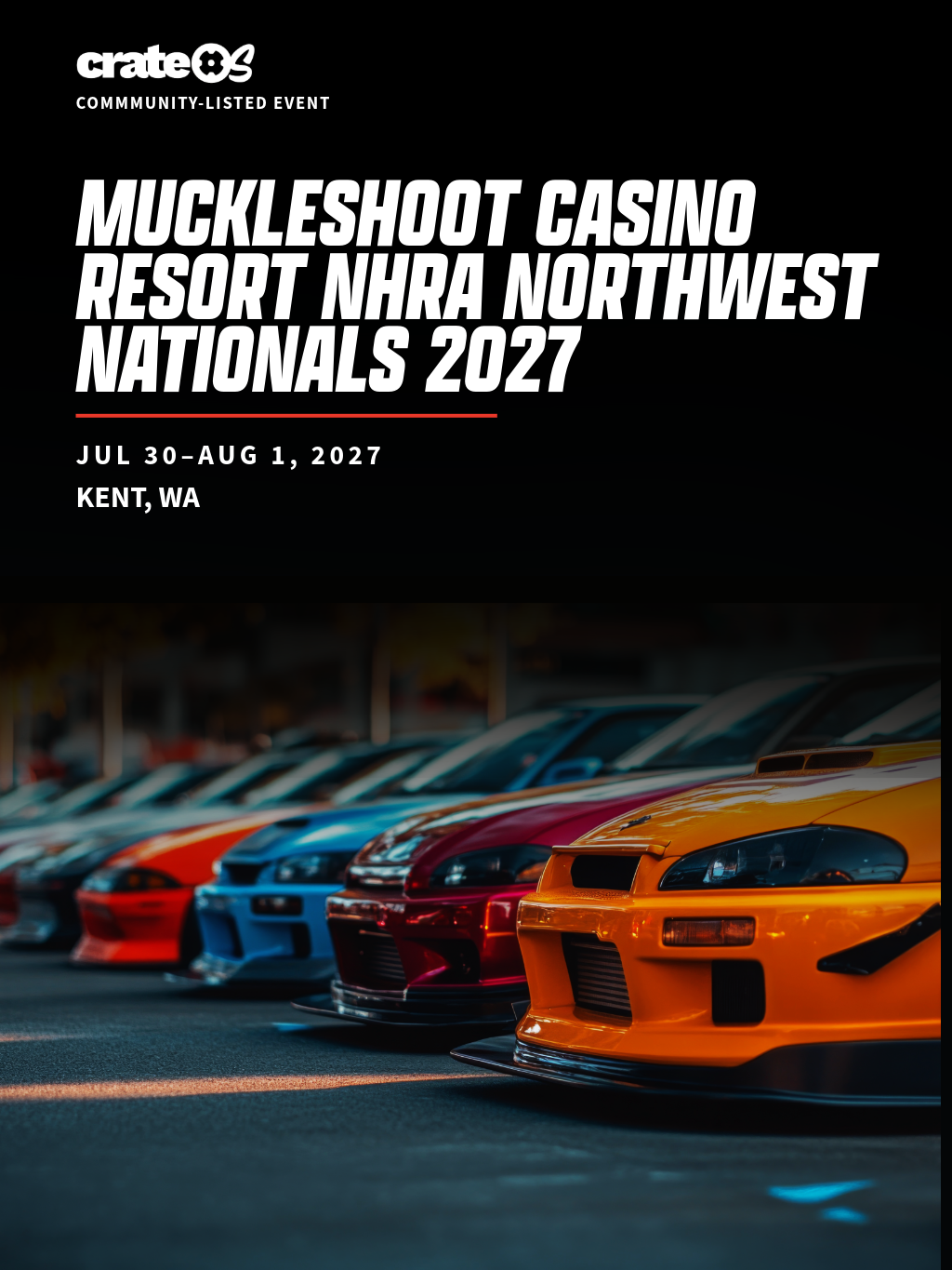 Muckleshoot Casino Resort NHRA Northwest Nationals 2027