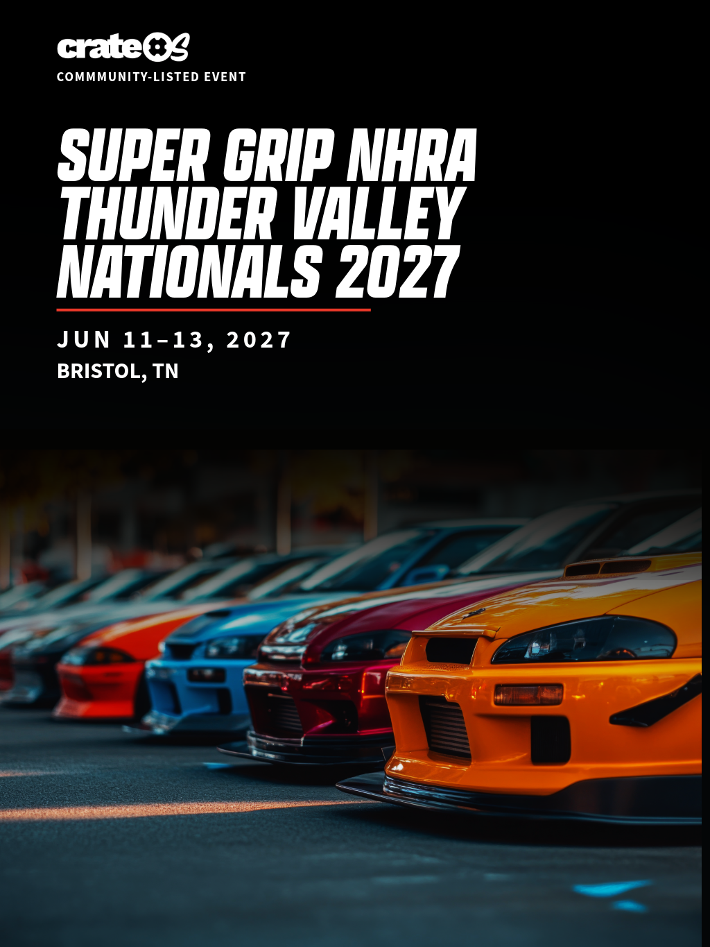 Super Grip NHRA Thunder Valley Nationals 2027