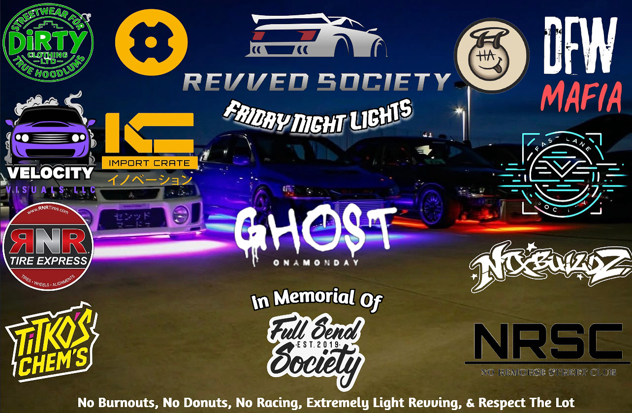 Revved Society Fridays | Friday Night Lights