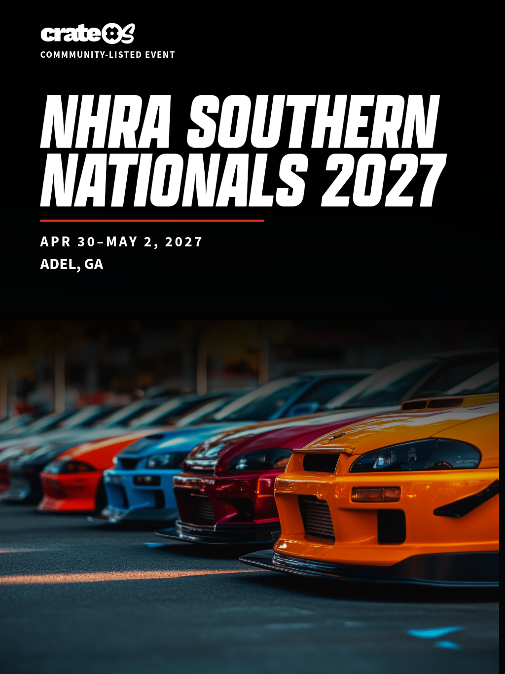 NHRA Southern Nationals 2027