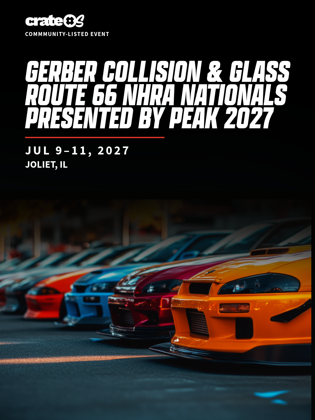 Gerber Collision & Glass Route 66 NHRA Nationals presented by PEAK 2027