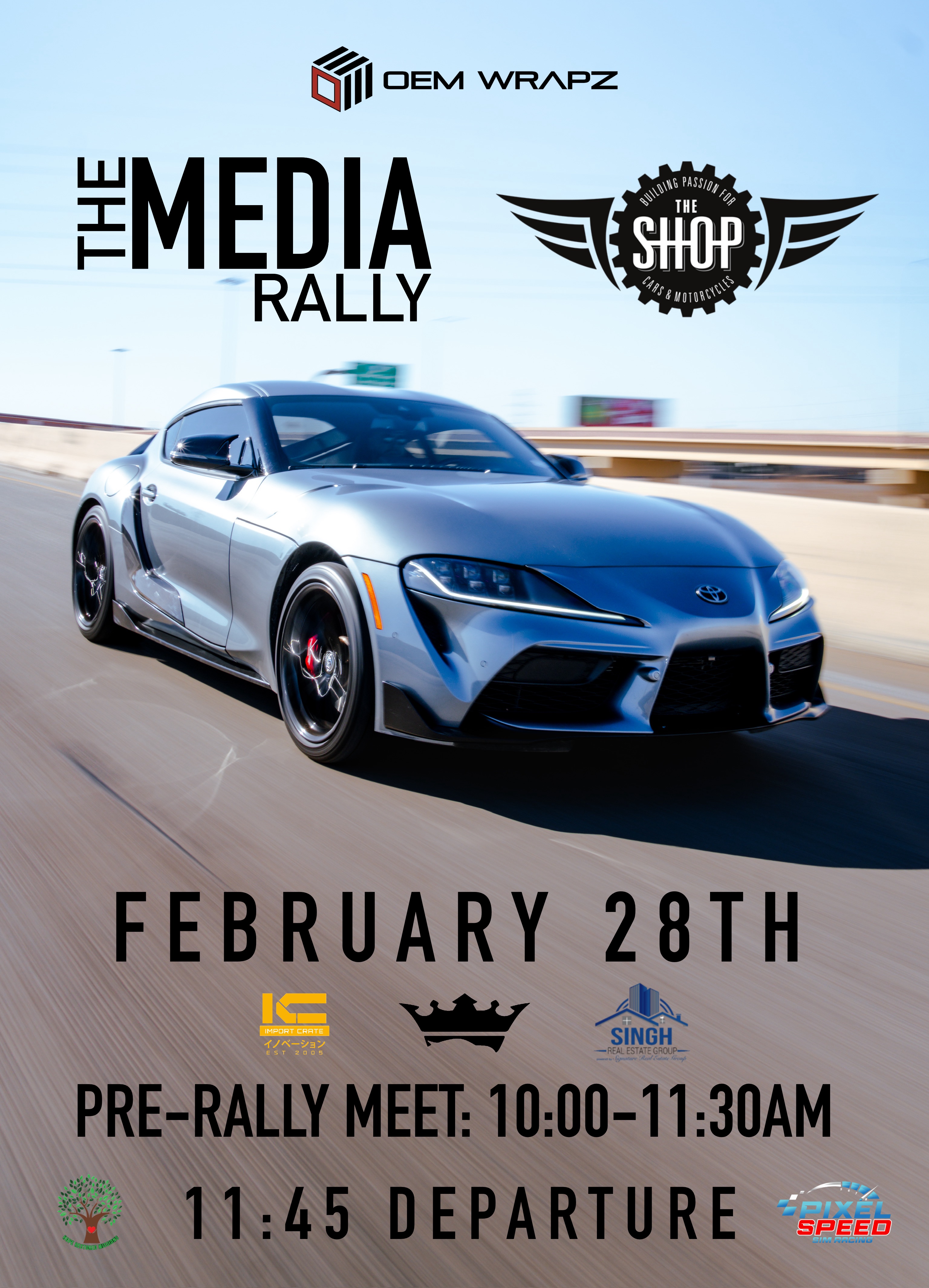 The Media Rally x The Shop Club - Dallas